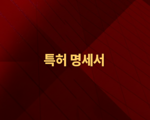 특허 명세서