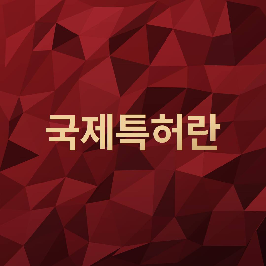 국제특허란
