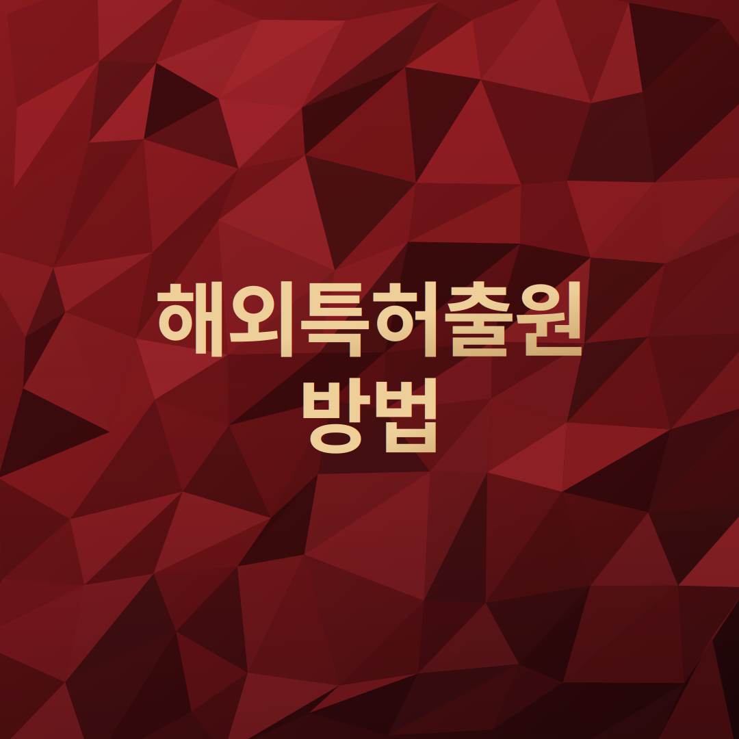 해외특허출원
